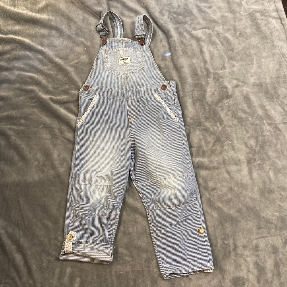 Girls Oshkosh Overalls Size 4T